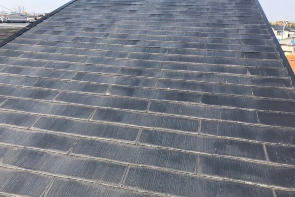 愛知県豊田市　屋根工事　屋根塗装　遮熱塗料　アステック　スーパーシャネツサーモ (1)